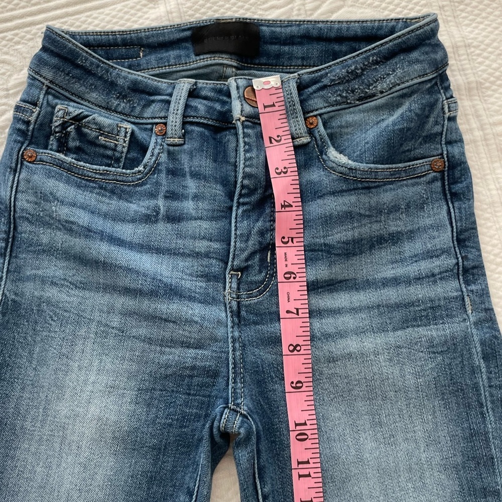 Buckle Black Fit No. 35 Ankle Skinny High Rise Denim Jeans Madagascar 2 Size 24 - Picture 14 of 15
